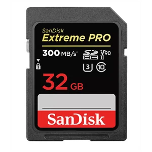 SanDisk Extreme Pro 32GB V90 U3 C10 UHS-II 300MB/s SDHC Memory SD Card - Photo 1 sur 1