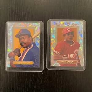 1993 Donruss Barry Larkin and Eddie Murray The Elite Series #/10000 #23 #21 - Bild 1 von 3