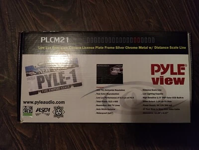Pyle Audio Rear View Camera Kit PLCM21 New in Box, never used. - Image 1 of 4