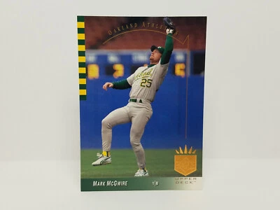 1993 Upper Deck SP Baseball #41 Mark McGwire, Oakland Athletics - Base Card - Image 1 of 2