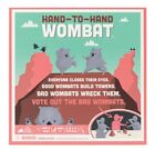 Hand-To-Hand Wombat Party Game by Exploding Kittens AGE 7+ ~ 3-6 PLAYERS - NEW