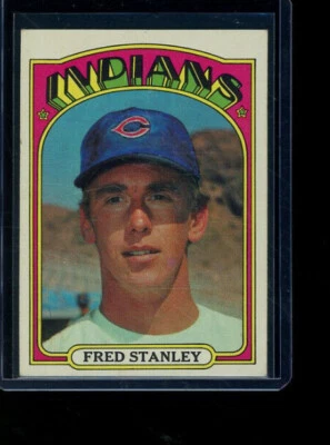 1972 Topps #59 Fred Stanley Indians  - Image 1 of 2