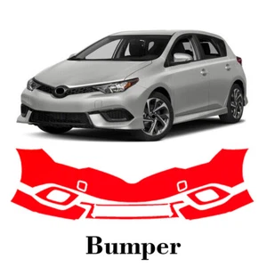 Front bumper PreCut PPF Paint Protection Film For Toyota Corolla iM 2017-2018 - Picture 1 of 7