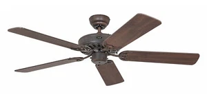 Ceiling Fan Small Living Room Fan Vintage Classic Royal Braun Walnut 132cm - Picture 1 of 3