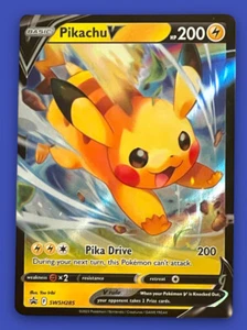 Tarjeta promocional Pikachu V - SWSH285 - SWSH: espada y escudo Pokémon corona Zenith - Imagen 1 de 1