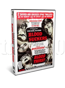 Blood Suckers + Blood Thirst (1971) Two Horror Movies on DVD - Picture 1 of 3