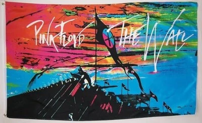 Pink Floyd The Wall Marching Hammers 3X5 Ft Fabric Poster Album Flag Banner - Image 1 of 2