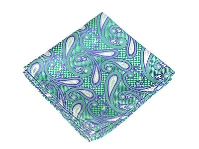 Cuadrado de Bolsillo Lord R Colton Masterworks - Capilla Seafoam Silk - $75 Minorista Nuevo Foto 1 de 3