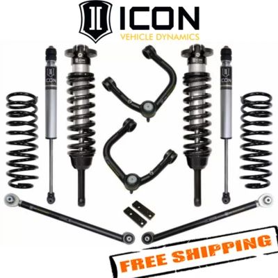 Icon K53053T Stage 3 Suspension System w/ Tubular UCA for 03-09 Toyota 4Runner - Image 1 of 2