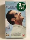 As Good As It Gets - Vhs Video Tape (1998) Jack Nicholson, Helen Hunt