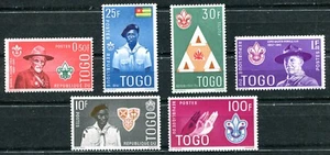 TOGO 1961, BOY SCOUTS - 20TH ANNIVERSARY, Scott 401-406, MNH - Picture 1 of 1