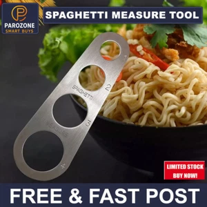 Strumento Misura Pasta Spaghetti Acciaio Inox Dieta Sana Cucina 1-4 Persone - Foto 1 di 16