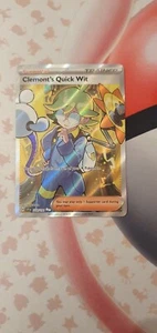 Clemont's Quick Wit  229/191 Surging Sparks  Full Art Rare  - Picture 1 of 2