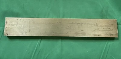 Barra plana de latón 360 5/8" de grosor x 2,00" de ancho x 12,0" de largo Foto 1 de 4