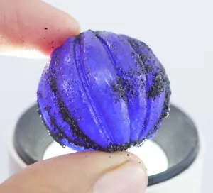 Certified 153.60 Ct Natural Kashmari Blue Sapphire Earth Rough Loose Gemstone - Picture 1 of 4