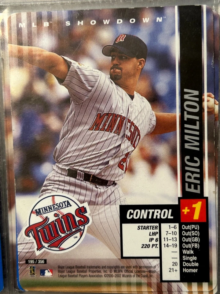 2002 MLB Showdown Base Set #1-356 - Commons + Foils - Pick from List! - Image 1 of 1