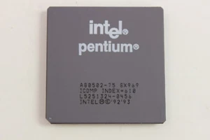 INTEL A80502-75 SX969 A8050275 PENTIUM 75MHZ CPU PROCESSOR WITH WARRANTY - Picture 1 of 2