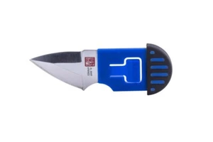 Al Mar Stinger Keyring Fixed Knife D2 Tool Steel Blade Blue - AMK1001BKBL - Picture 1 of 1