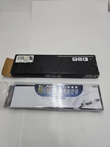 ICBEAMER 240mm Wide Flat Interior Clear Rear View Universal Fit Mirror - Picture 1 of 11