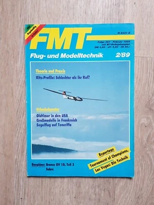 FMT: Flug- und Modelltechnik, 2/89, Mit Bauplan MT 977 Bronco OV 10 (unbenutzt) - Bild 1 von 2