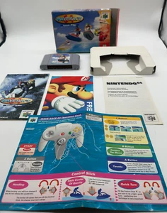 Wave Race 64 (Nintendo 64, N64, 1996) AUTHENTIC- TESTED & WORKS- CIB - Picture 1 of 13