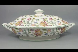 Minton Haddon Hall Covered Vegetable Bowl Tureen - Picture 1 of 7