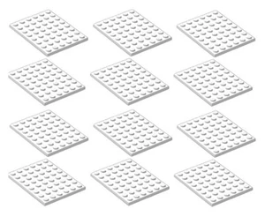 ☀️NUEVO LEGO x12 BLANCO Placas Base 6x8 Placas #3036 Edificio - Imagen 1 de 2