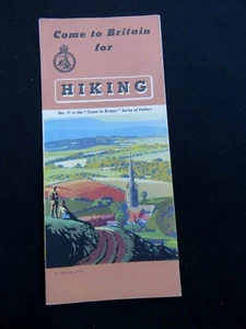 Folleto de viaje de 1930 - "VEN A GRAN Bretaña para SENDERISMO" Serie 17 - Imagen 1 de 3