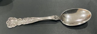 Gorham Buttercup cuchara para servir azúcar esterlina con marca monograma 5 3/4” L@@K Foto 1 de 3