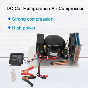 Compressore aria refrigerazione auto 12V 24V DC frigorifero congelatore solare marino BD25HC - Foto 1 di 11