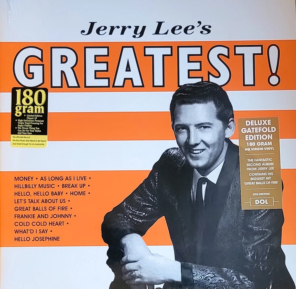 Jerry Lee's Greatest by Lewis, Jerry Lee (Record, 2018)