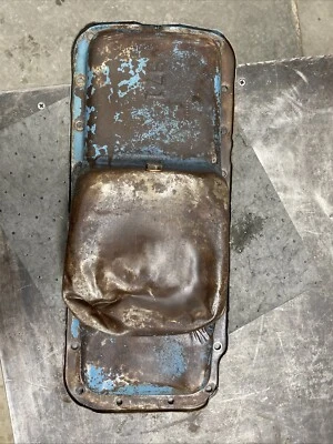 Cacerola de aceite Big Block Mopar 971 Chry Dodge Plymouth RR 1970-74 OEM original carrocería B Foto 1 de 4