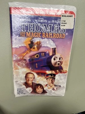 Thomas and The Magic Railroad 2000 VHS Clamshell Edition New Sealed Movie - Image 1 of 2