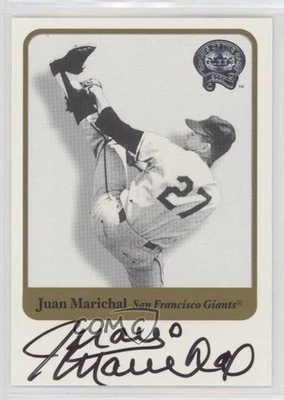 2001 Fleer Greats of the Game Auto Juan Marichal Auto HOF - Image 1 of 2