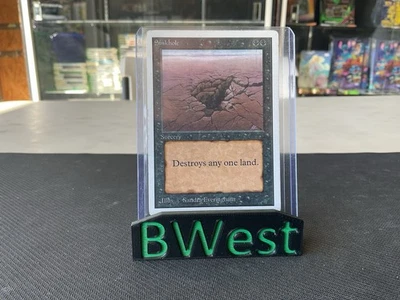 MTG Sinkhole Unlimited Edition Regular Magic The Gathering - Image 1 of 4