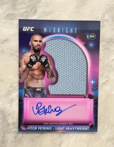 2025 Topps Midnight UFC Vitor Petrino Rookie Relic Auto SP #RRA-VP - Picture 1 of 2