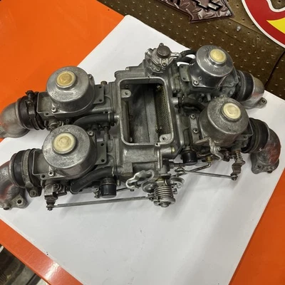 80 81 82 83 JUEGO CARBURADORES HONDA GOLDWING GL1000 CÓMPRALO AHORA OBO Foto 1 de 4