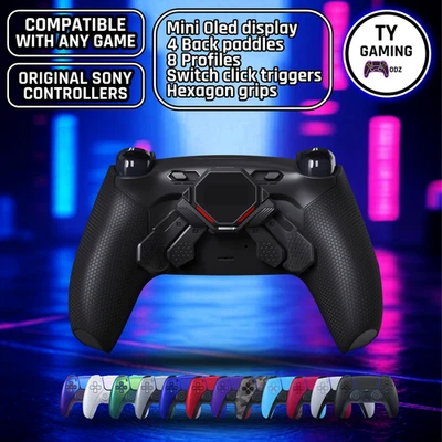 PS5 DualSense WITH four back buttons paddles. Scuff. Oled display. Latest model! - Image 1 of 4