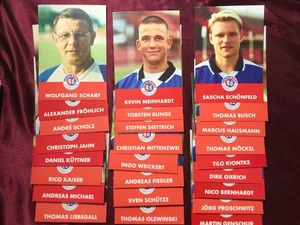 25 Autogrammkarten STAHL RIESA-Ex-Spieler Dynamo Dresden-Sammlung-Satz-AK - Picture 1 of 2