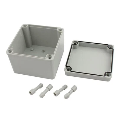 MAIRUKER IP65 Waterproof Junction Box 5 x 5 x 4 inches Square Electronics Enclosure Gr.