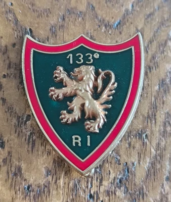 Insigne 133° RI Régiment d'Infanterie /  Delsart G2881  /BB76 - Photo 1/2