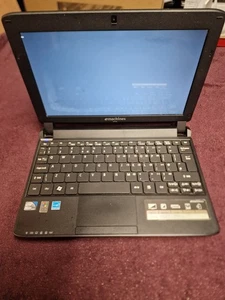 eMachines eM350 Intel Atom N450 1gb Ram 160Gb HDD 10.1" mini laptop for parts - Picture 1 of 13