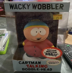 2008 Funko Wacky Wobbler Cartman Talking Bobble Head South Park - Picture 1 of 2