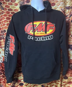 FMF Racing Hombre S/P/CH Sudadera con Capucha Negra Usada Algodón Poliéster - Imagen 1 de 5