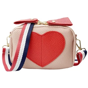Little Girls PurseKids Toddler PU Crossbody Shoulder BagHeart Handbag Present... - Picture 1 of 4