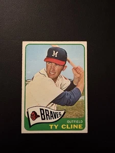 1965 65 OPC SET BREAK #63 TY CLINE PRINTED IN CANADA! VG-EX! - Picture 1 of 2