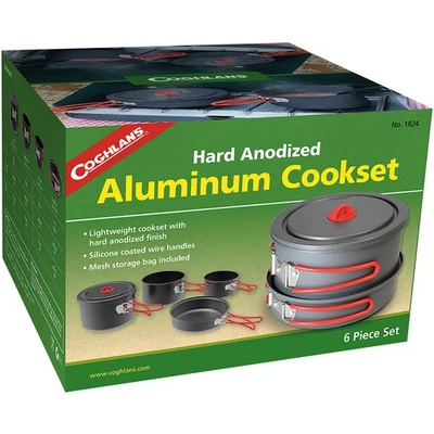 Coghlan's Hard Anodized Aluminum Camping Cooking Set - Image 1 of 3