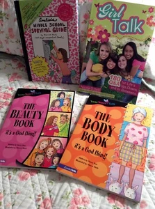 Lot Girls Adolescence Books Growing Up Friend Middle School Beauty FREE SHIPPING - Picture 1 of 12