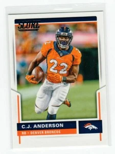 2017 Score - CJ C.J. ANDERSON #206 - Denver Broncos 🏈 - Picture 1 of 1