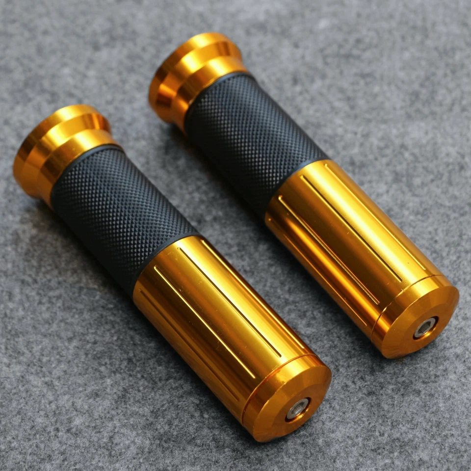 7/8" Handle Bar Hand Grips Fit For Yamaha FZ1 FZ6 YZF600/1000 R1 R6 TMAX MT XJ - Imagem 1 de 4